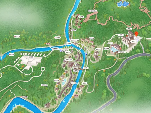 宜州结合景区手绘地图智慧导览和720全景技术，可以让景区更加“动”起来，为游客提供更加身临其境的导览体验。